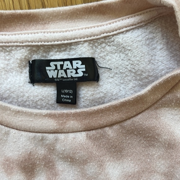 Girls Star Wars themed sweatshirt size 10/12 - Picture 2 of 3